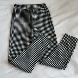 H&M checkered tight fit pants !!